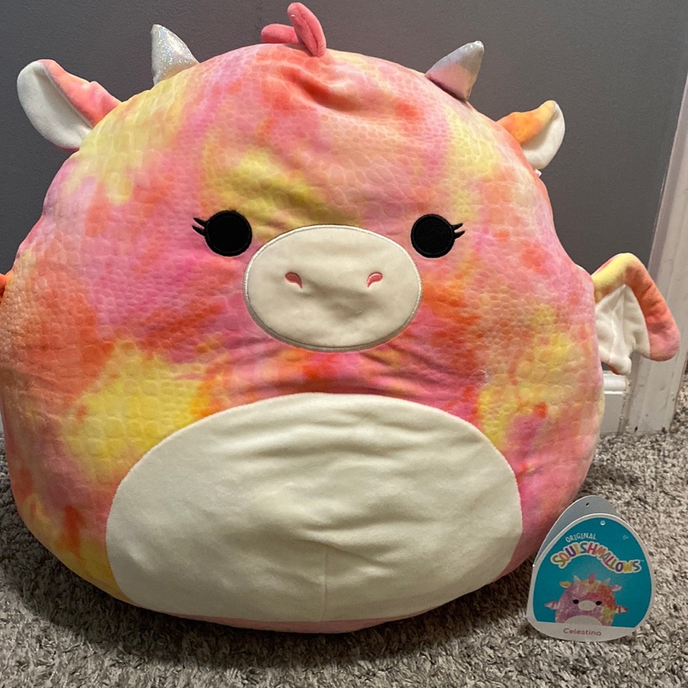 (Maybe) 20” Celestina Squishmallow. TAGS NOT ATTACHED.